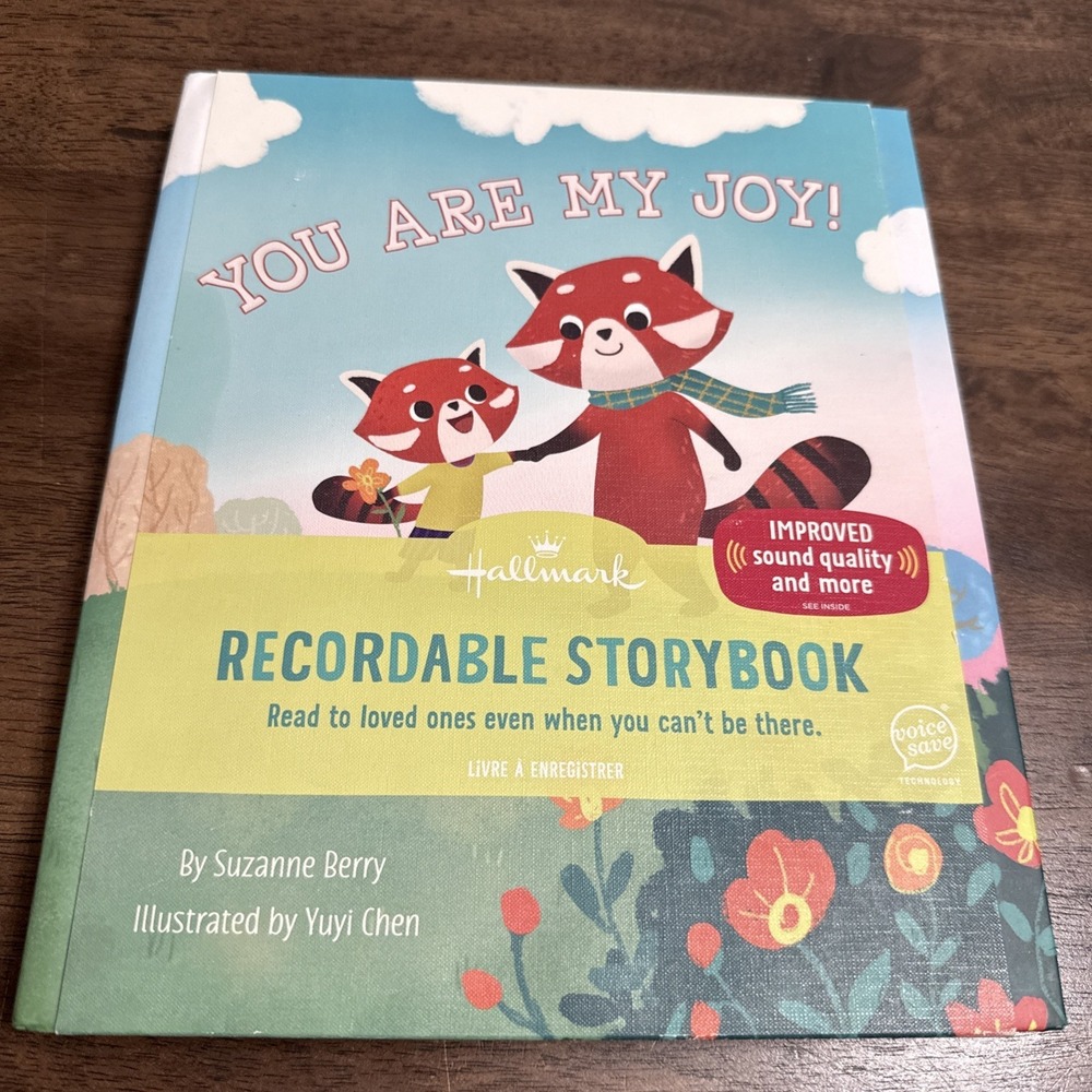 You Are My Joy! By Suzanne Berry (2016, Hardcover) Hallmark Recordable Storybook